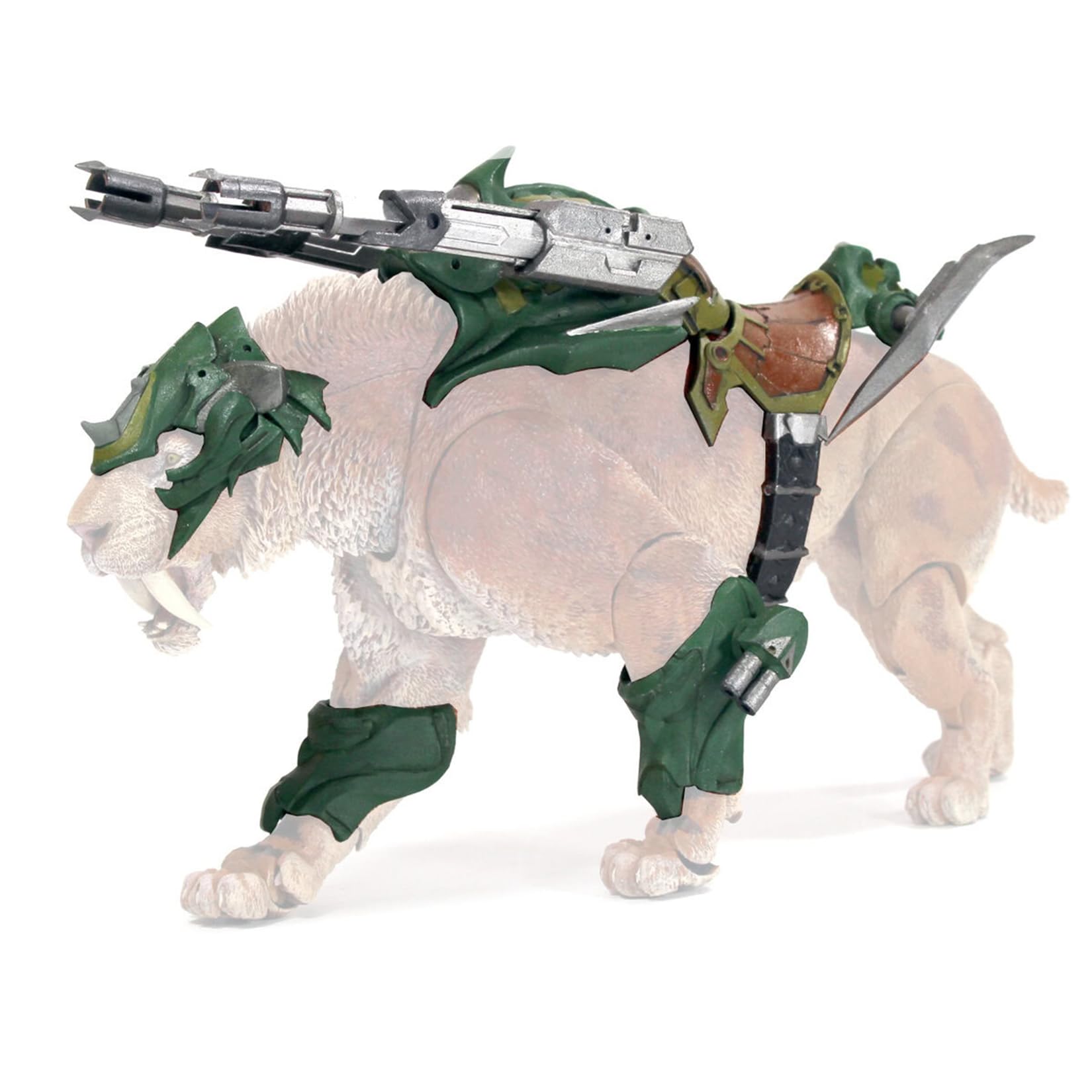 Beasts of the Mesozoic/Cenozoic 中生代の獣 サイバーゾイック セイバービースト モジュラーアーマーユニット（スミロドン）部品 プラモデル スタチュー おもちゃ