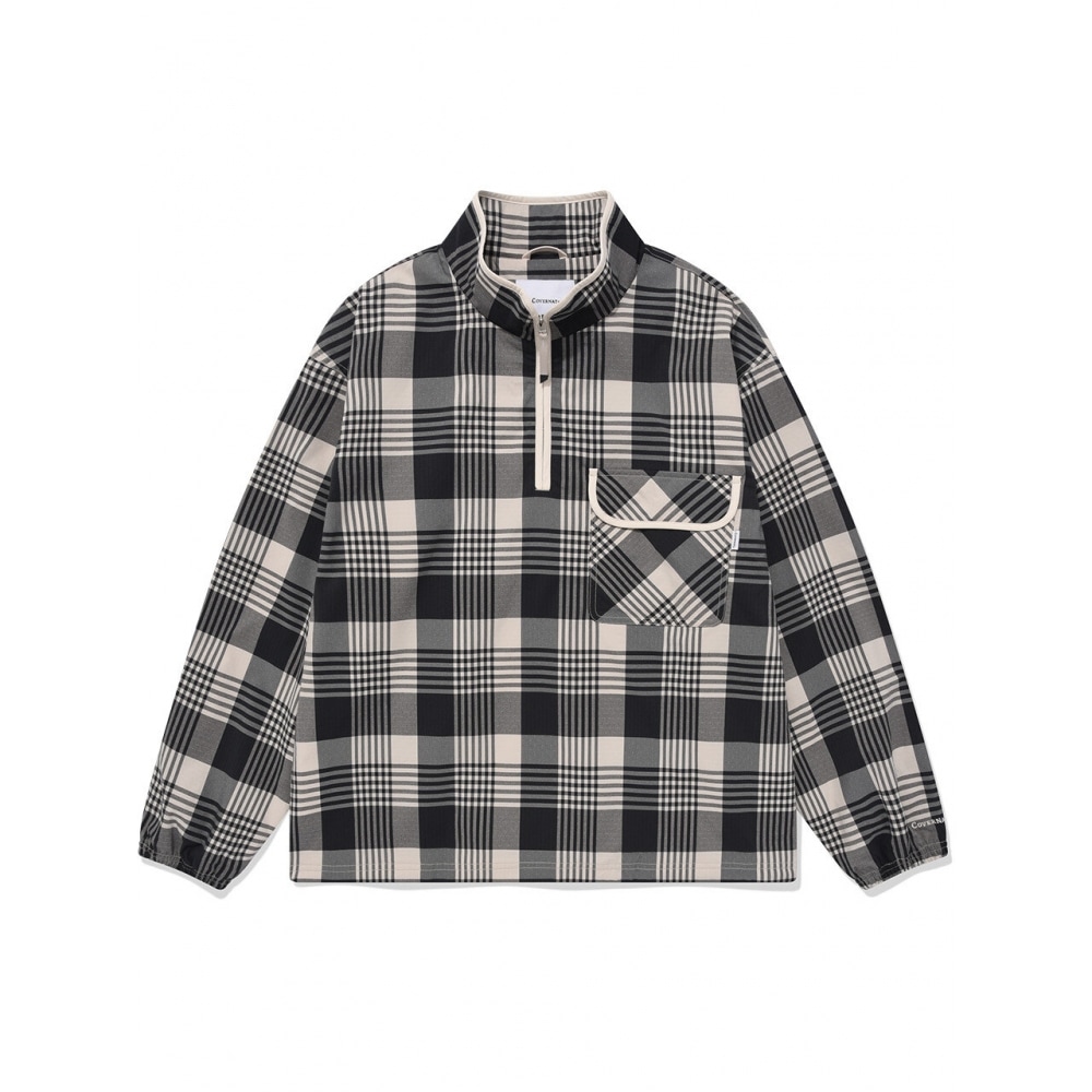 カバーナット 23SS チェックアノラックジャケット
