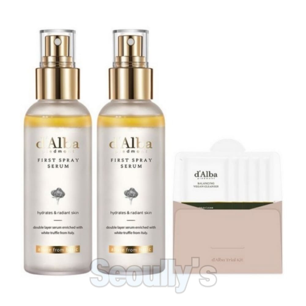 ホワイトトリュフ ファーストスキンケアセット (スプレーセラム 100ml 2ea+弱酸性ジェルクレンザー 15ml)