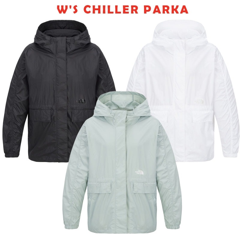 韓国正規品保証 関税負担なしNJ3LR38A WS CHILLER PARKA デイリー 基本 着装 男子 女子 人気 韓国 ファッション 男女共用 アウトドア