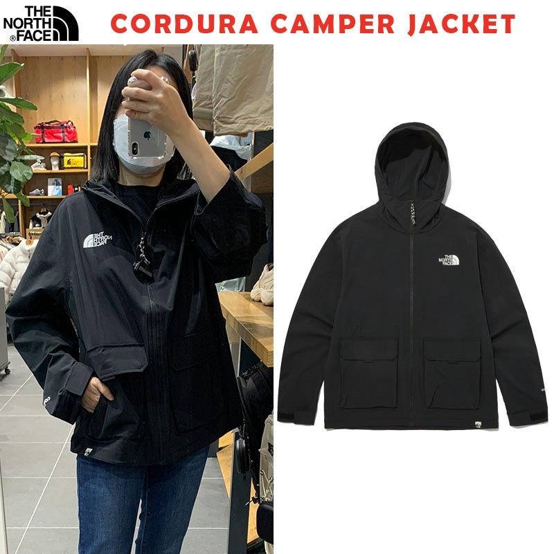 韓国正規品保証 関税負担なし NJ3BP07A CORDURA CAMPER JACKETデイリー 基本 着装 男子 女子 人気 韓国 ファッション 男女共用 アウトドア