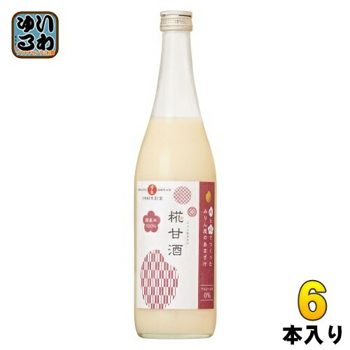 キング醸造 日の出 糀甘酒 750g 瓶 6本入 あまざけ 甘酒 日の出みりん 4,554円