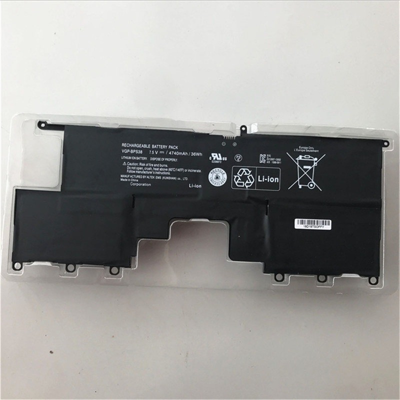 VGP-BPS38交換用のバッテリー適用for SVP132A1CL SVP13 PRO11 PRO13 VGP-BPS38 36Wh/4740mAhノートPC修理互換用dk348