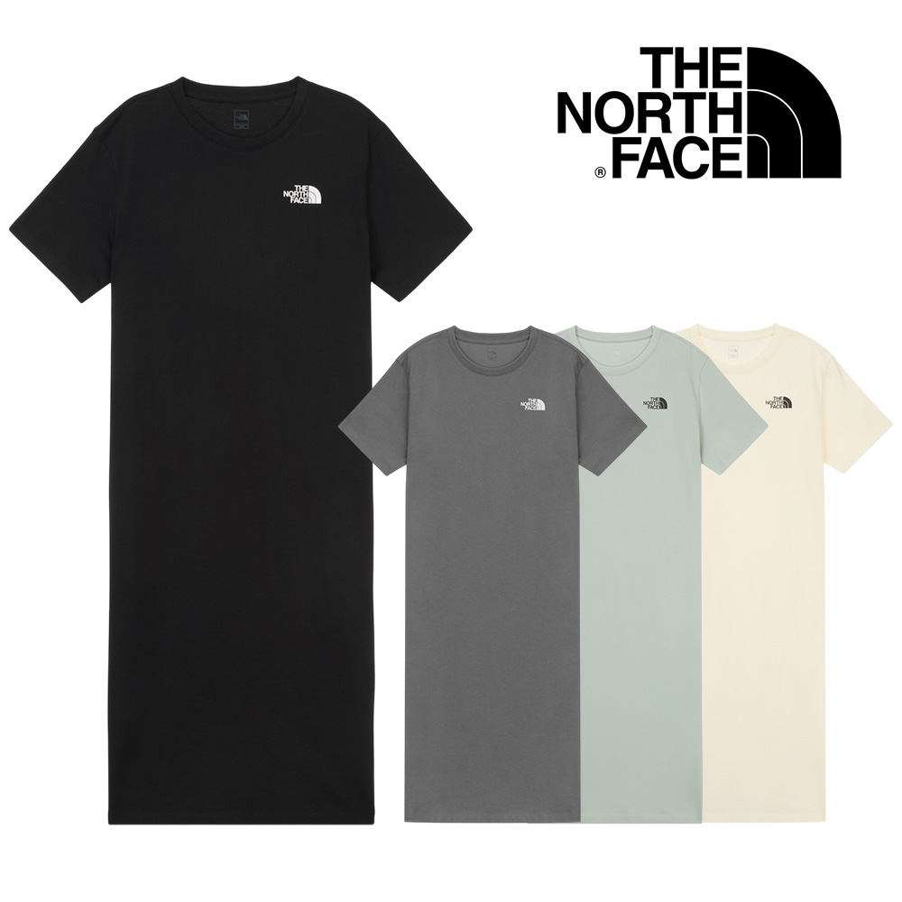 送料無料 THE NORTH FACE WS ANYTIME MAXI DRESS ザノースフェイス エニタイム マキシ ドレス 韓国正規品 Tシャツ ワンピース 部屋着 カジュアル ロング