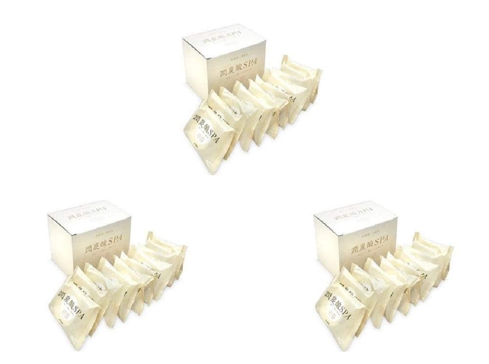 潤炭酸SPA(うるおい炭酸SPA) 60g×10錠入 3個セット