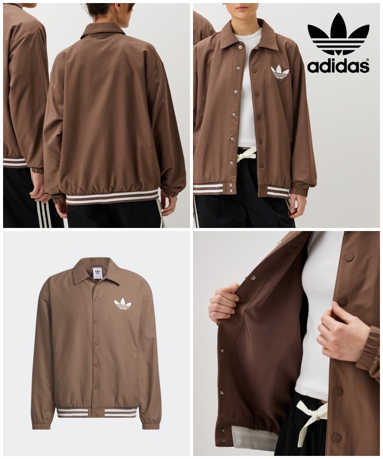[ADIDAS] コーチジャケット