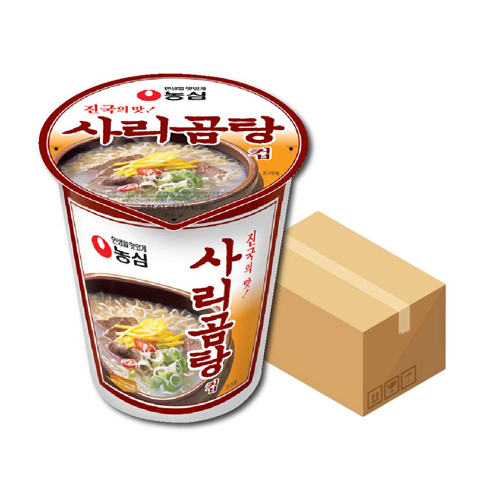 サリゴムタンカップ麺 (小) 61g 「1ケース*30個」 韓国食品 輸入食品 韓国食材 韓国料理 韓国お土産 韓国麺 非常食 防災用 防災食 乾麺 インスタント 牛骨 コムタン スープ