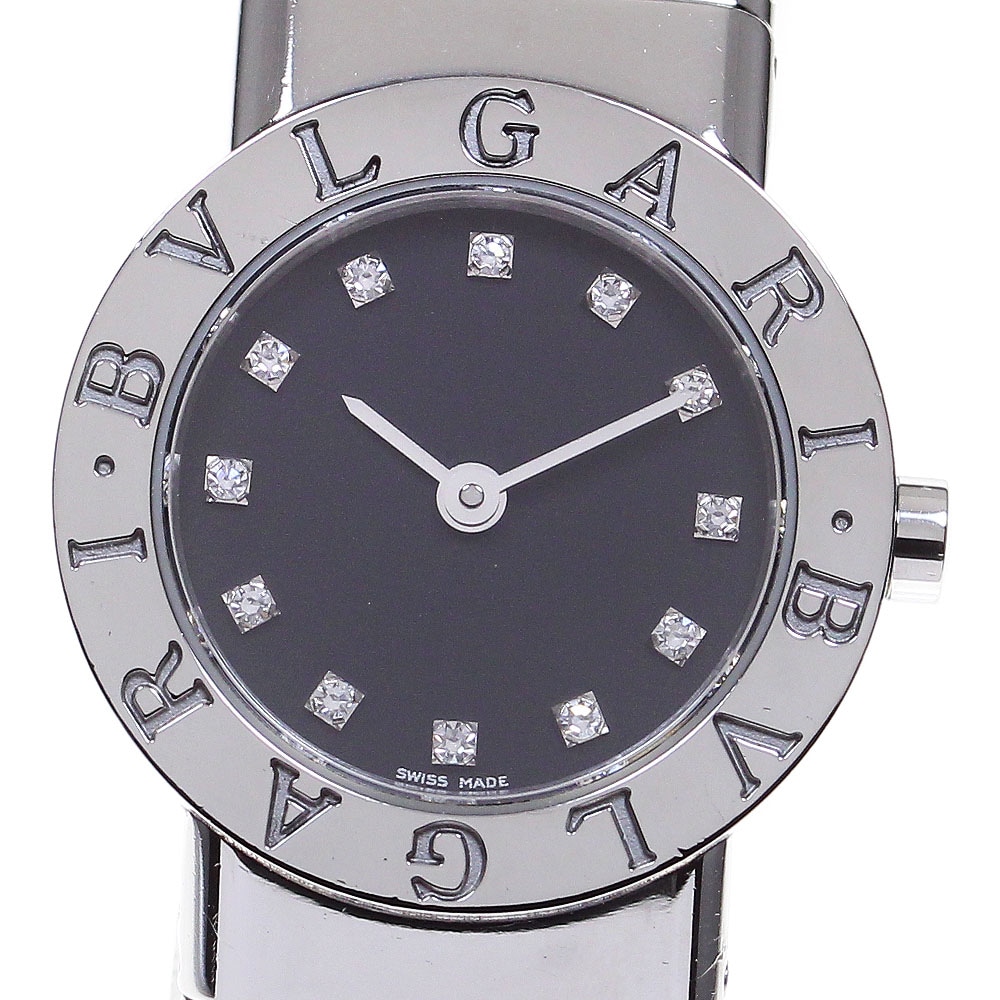 ブルガリ BVLGARI BB232TS ブルガリブルガリ 12Pダイヤ クォーツ レディース _845551【中古】
