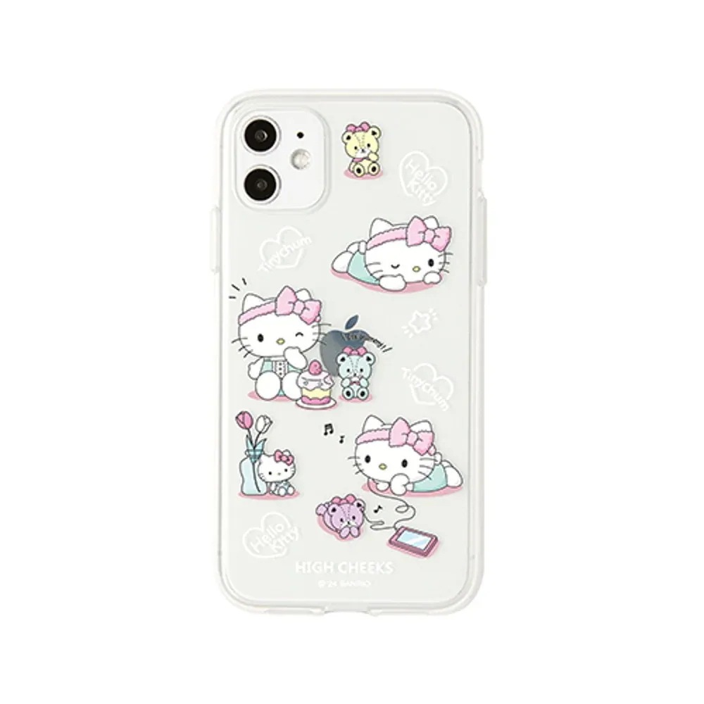 Hairband Hello kitty Clear Caスマホケース iPhone ca GALAY ca