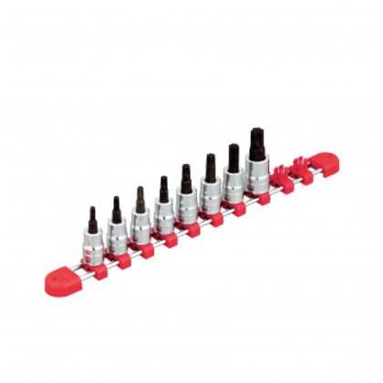 KTC 9.5sq.ショートT型トルクスビットソケットセット(8個組) TBT3S08T