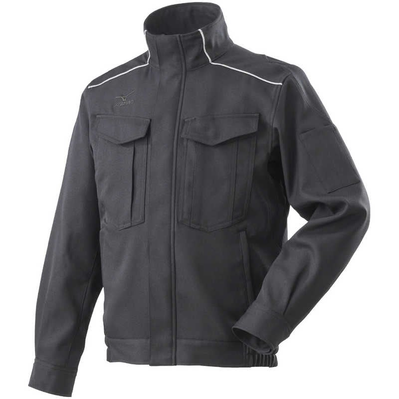 ミズノ　ワークジャケット(通年素材) ［ユニセックス］ 4XL-8 09：ブラック　F2JE858209