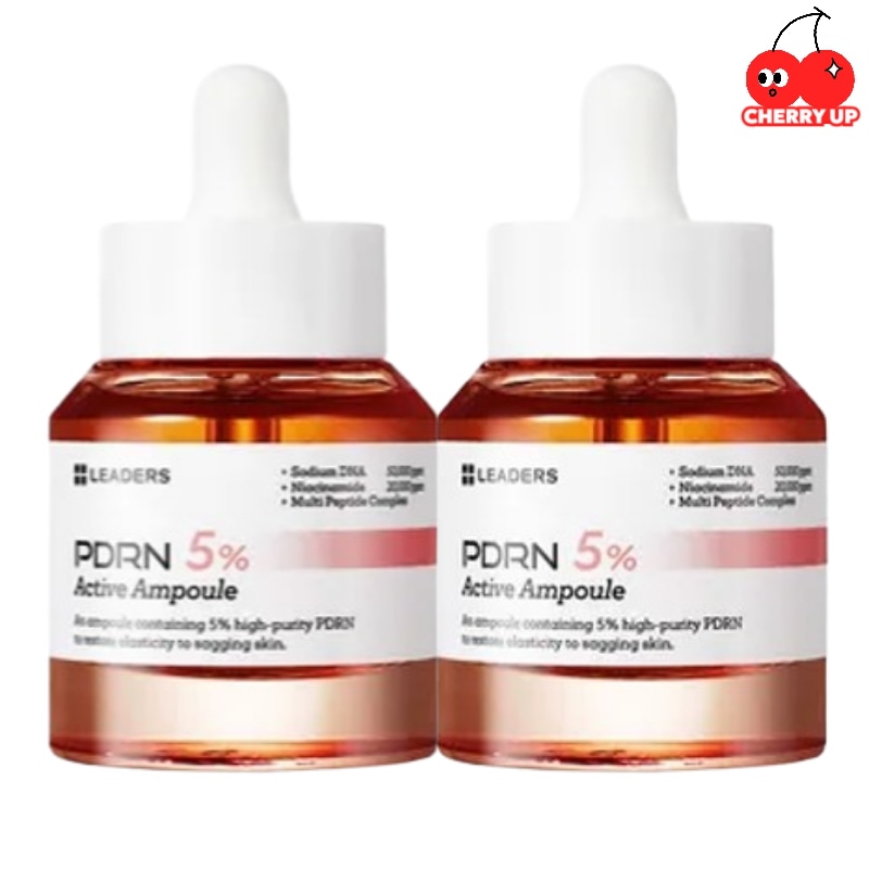 [PDRN 5％高含量] 1+1 アクティブアンプル 30mL+30mL PDRN 美容液 高濃度 アンプル エイジングケア 保湿 弾力ケア ツヤ肌 しっとり 肌荒れケア 敏感肌 低刺激