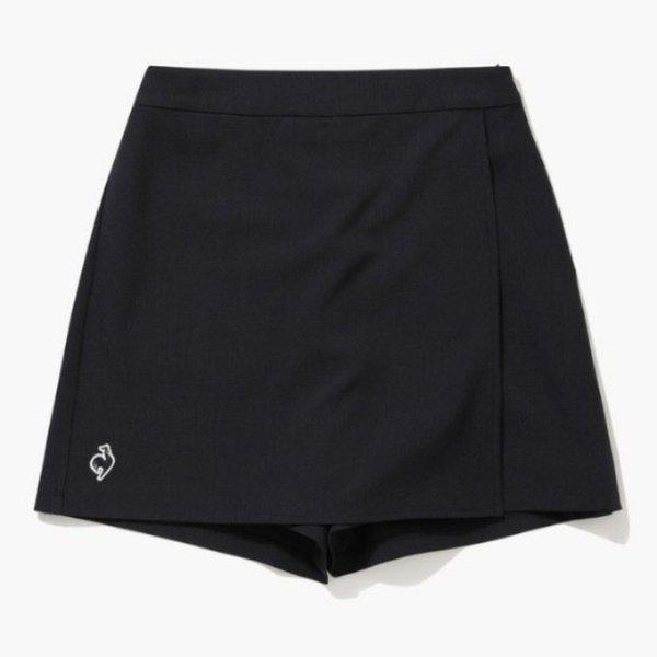 ショートパンツ JQS QQ122THP31-BLK ウーブン ラップスカート ショーツ / BLACK
