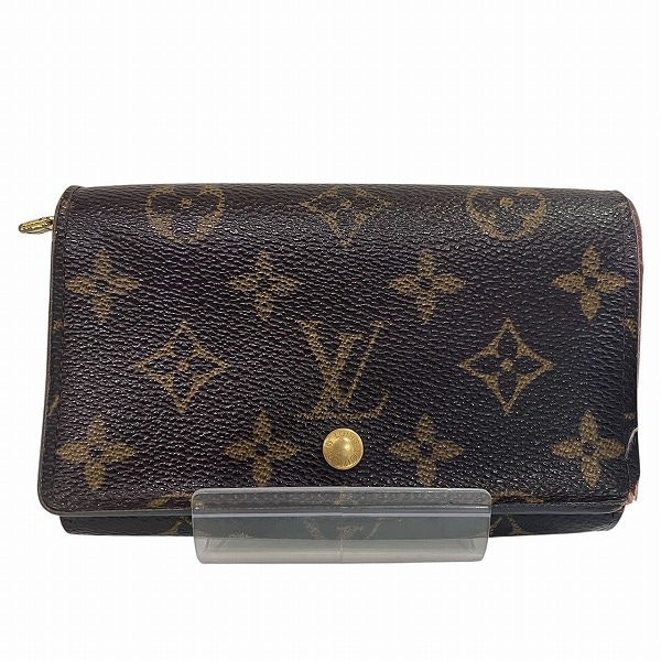 ルイヴィトン ポルトモネビエ トレゾール M61730 2つ折り財布 ユニセックス【中古】