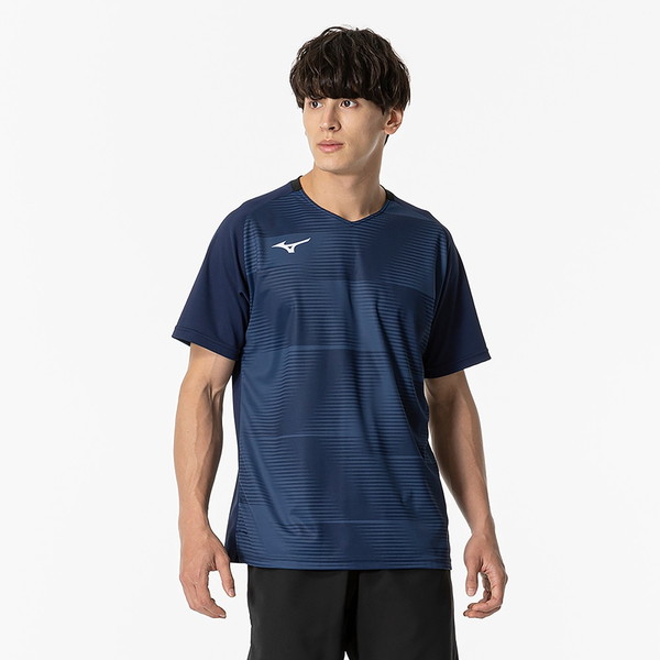 MIZUNO ミズノ ゲームシャツ ラケットスポーツ ユニセックス ゲームウエア メンズ 62JAB00313