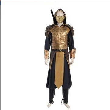 高品質 モータルコンバット スコーピオン ハンゾー コス衣装 映画同風スーツ コスプレ 周辺小道具 25,646円