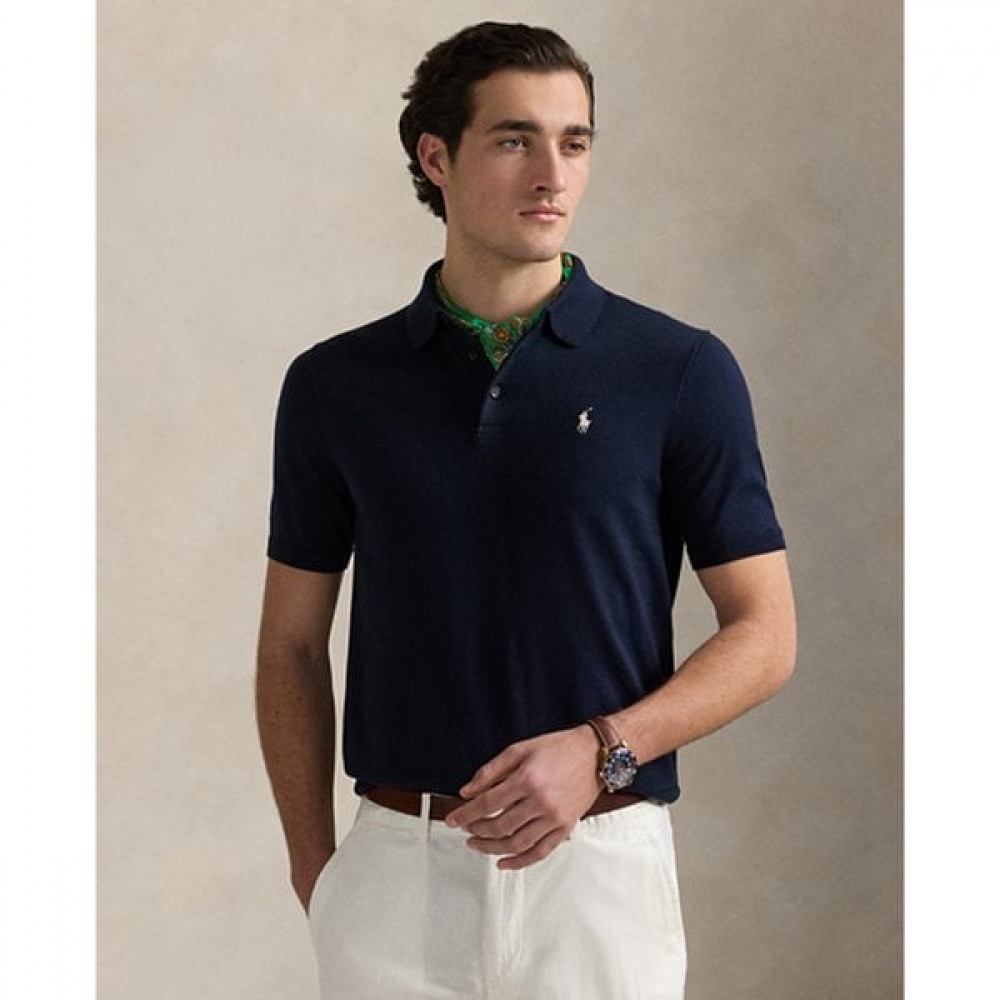 ポロラルフローレンメンズピマコットンポロセーター (MNPOSWE1N820039400)