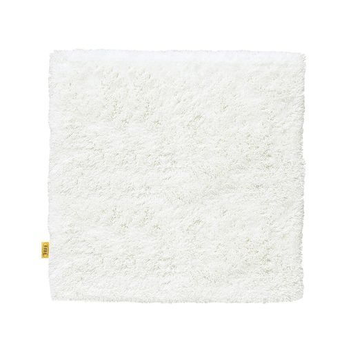 オカ(OKA) 乾度良好 Dナチュレ バスマット 約70×70CM ホワイト ( お風呂マット 大判 浴室 おしゃれ 洗面所 足ふきマット 抗菌 防臭 )