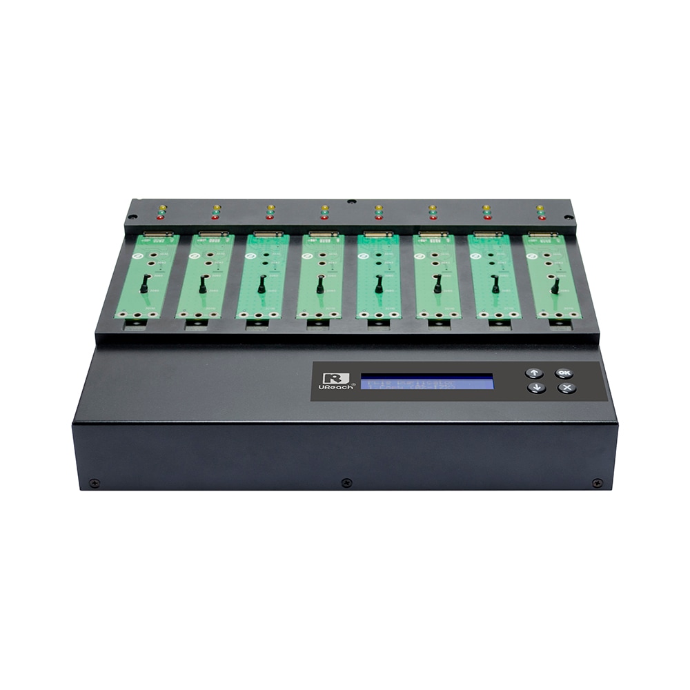 8ポート M.2 SSD NVMe デュプリケータ NV-BMS8 - NV-BMS8