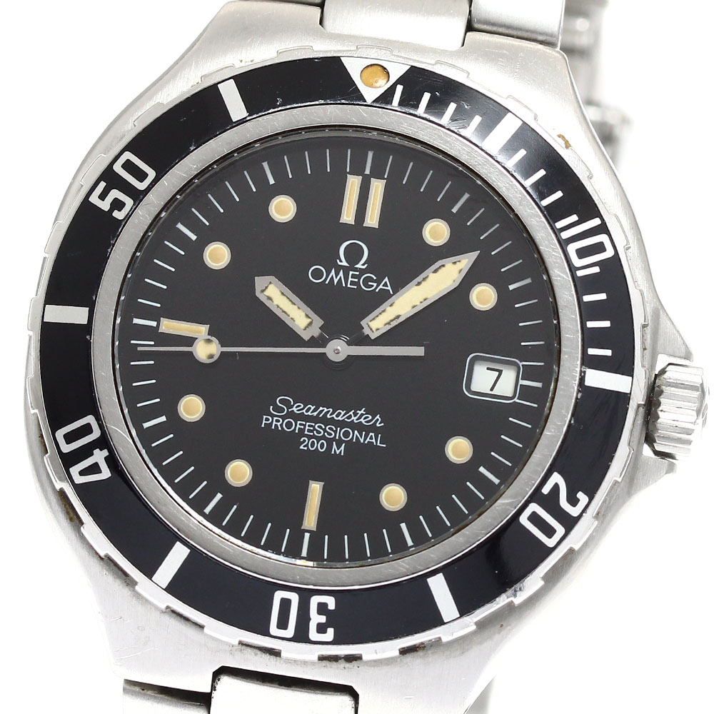 オメガ OMEGA シーマスター200 デイト クォーツ メンズ _907219【中古】