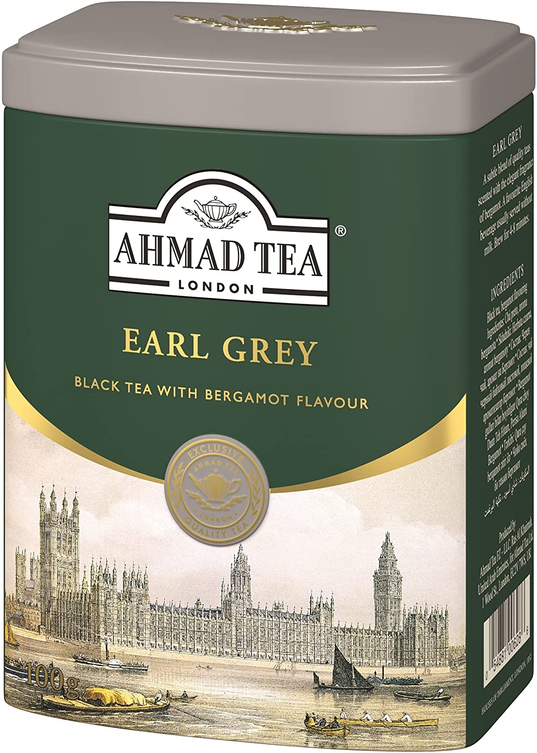 AHMAD TEA ( アーマッドティー ) アールグレイ リーフ 100g [ 英国ブランド ]