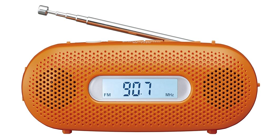パナソニック FM-AM 2バンドレシーバー オレンジ RF-TJ20-D 8,056円
