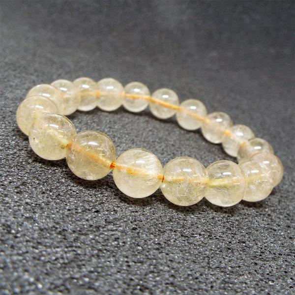 ゴールドルチルクォーツ ルチルクォーツ ブレスレット 約11mm 天然石 パワーストーン アクセサリー ブラジル産 TB0173 14,508円