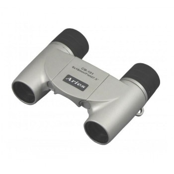 ミザール　ダハ型双眼鏡　6倍18mm　CB-101　シルバー