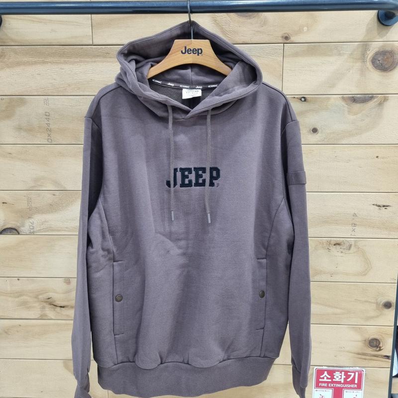 男女兼用テープ飾りパーカーTシャツ JO3THU006BR