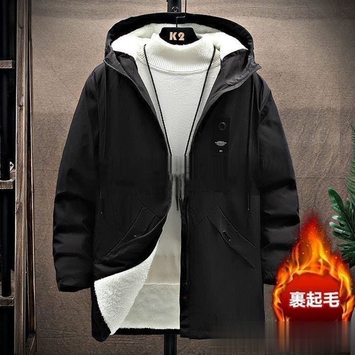 ロングコート メンズ アウター コート カジュアルコート フード付き 裏起毛 ポケット付き カジュアル ジャケット ビジネス