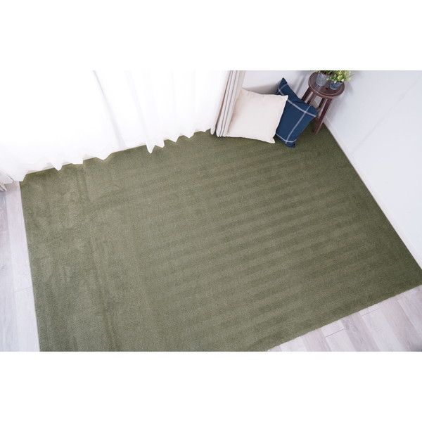 スミノエ 13137875 ピースカーペット サウンドヘイズ 江戸間8帖 グリーン メーカー直送