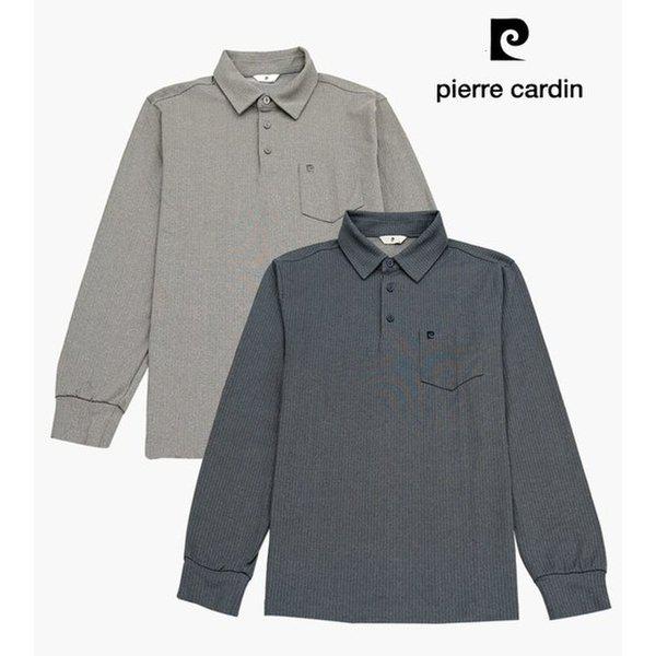 男性の変わりやすい気候のヘリンボーンプリントカラーTシャツPPTS3406_ept