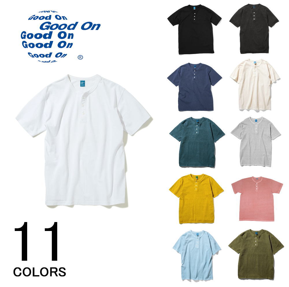 ショートスリーブヘンリーＴシャツ SS HENLEY TEE GOST1102