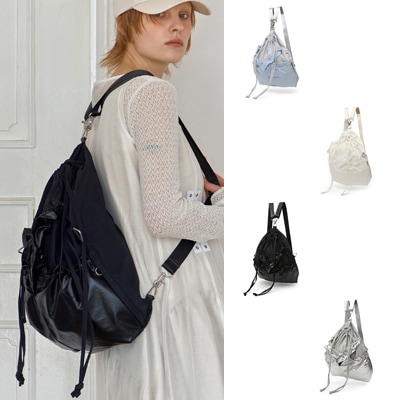 UNDERCONTROL正規品 2WAY LAYERED CABBAGE BAG シワ調整バッグ バックパッククロスバッグ 兼用バッグ