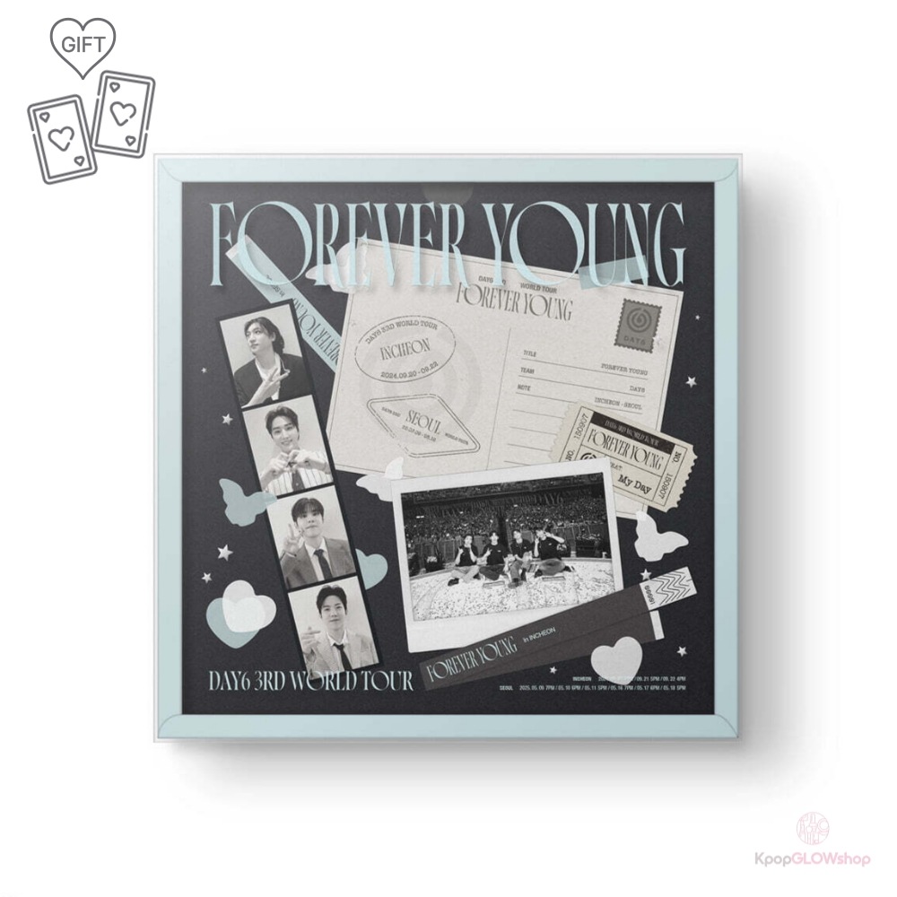 [公式] Yes24 特典 DAY6（デイシックス）- DAY6 3RD WORLD TOUR [FOREVER YOUNG] Blu-ray