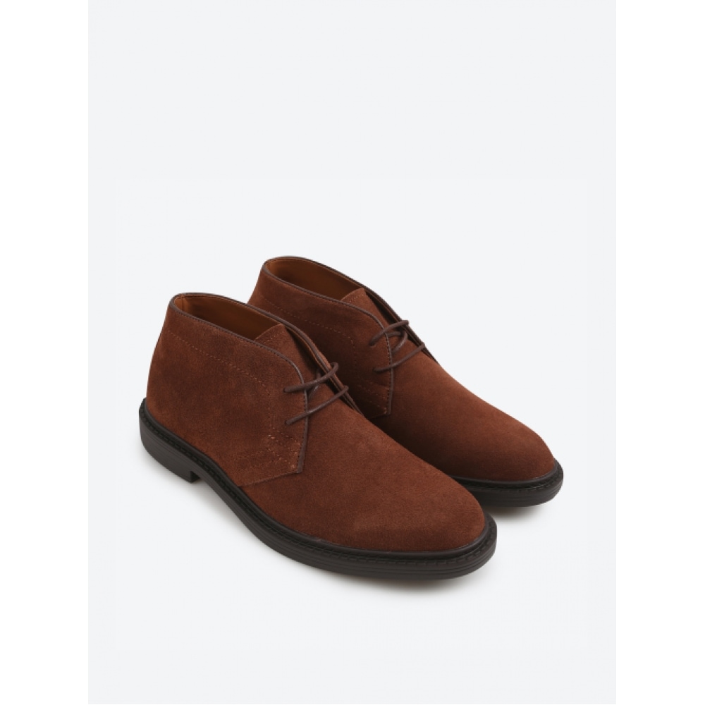 SHOOPEN メンズ本革スエードチュカブーツ HPMV9EF904 11,707円