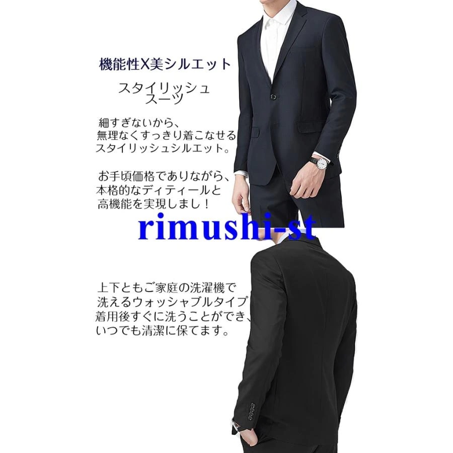 スリム 上下セット 大きいサイズ ビジネス オー 2つボタン スリム スーツ スーツ メンズ 1つボタン セットアップ スリムスーツ スーツ メンズスーツオールインワンセットアップセットアップ 4,836円