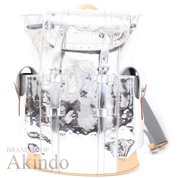 【未使用】バックパック クリストファーPM リュック モノグラムミラー 限定 メンズ M58756 銀 シルバー 大容量 ファッション アイテム オシャレ ブ 314,100円