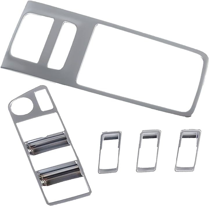 ハリアー 80系 パーツ アクセサリー 内装 インテリアパネル シフトパネルドアスイッチカバーセット サテンシルバー( シフトパネルドアスイッチカバーセット)