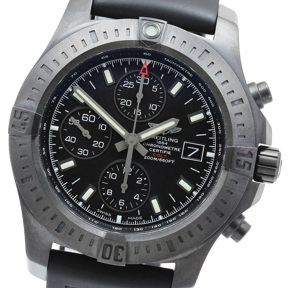 ブライトリング BREITLING M13388 コルト クロノグラフ 自動巻き メンズ 良品 _886108【中古】