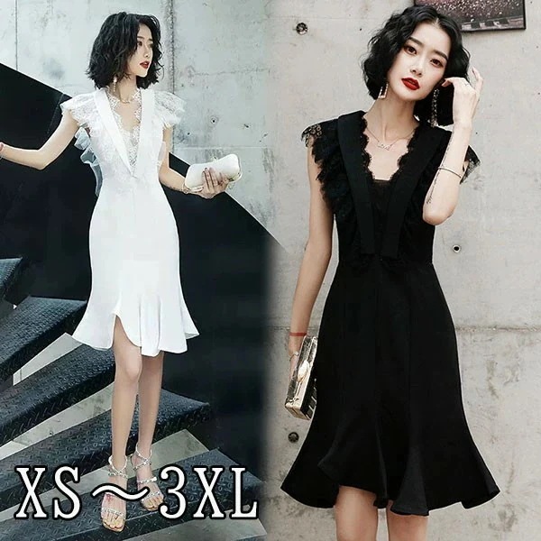 ドレス 大人 ピアノ 発表会 演奏会用ドレス 演奏会 イブニングドレス 結婚式 母親 ピアノ発表会 中学生 パーティードレス 発表会ドレス ショート丈ドレス 膝丈 高校生 大きいサイズ ミニ 7,858円