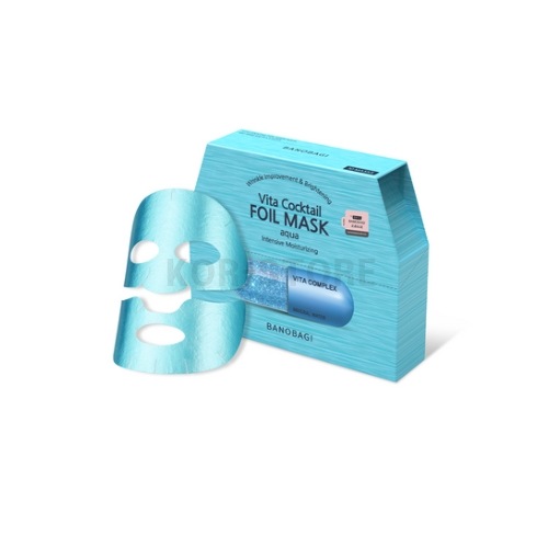 ビタ カクテル ホイル マスク アクア2個10個入り