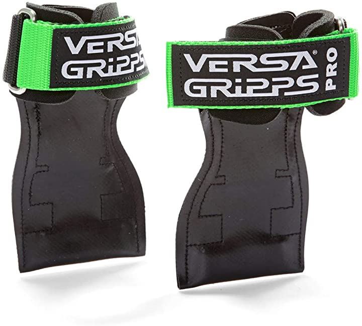 PRO パワーグリップ 筋力トレーニング・リストラップ(Green/緑, SM:15.6-18.0cm)