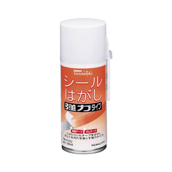 (まとめ) コクヨ シールはがし(強力タイプ) 180ml TW-P202 1本 (×4セット)