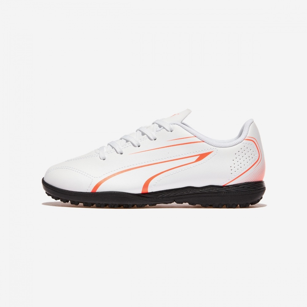 Puma Vitoria TT JR PKI10748710-PUMA ホワイト-グローイングレッド