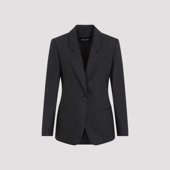 GIORGIO ARMANI Women Suit Jackets GW004127 TE10537 U8131 SWAMP
