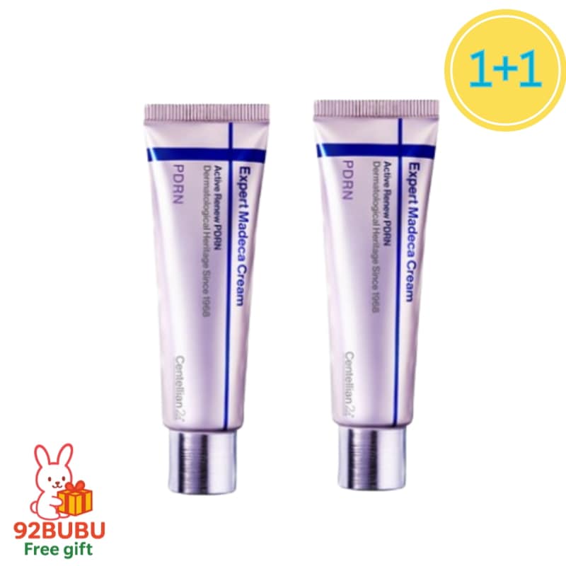 [ 人気フェイスクリーム1+1]  エキスパートマデカクリームリニューPDRN50ml×2/保湿クリーム 40代/むくみ/美容施術 スキンケア/インナードライ /ツヤ肌 /肌バリア/にきび跡