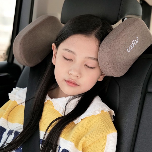 【Todbi】 エムプラス コージー ヘッドレスト 車用 （ブロッサムピンク/ アースベージュ/ ナイトチャコール） 選択1