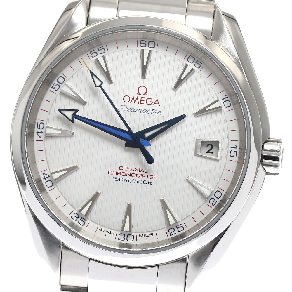 オメガ OMEGA 231.10.42.21.02.002 シーマスター アクアテラ コーアクシャル 自動巻き メンズ 良品 _899083【中古】