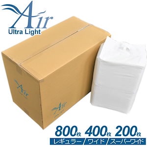 ペットシーツ　Air Ultra Light シート レギュラー /ワイド/スーパーワイド　ケース